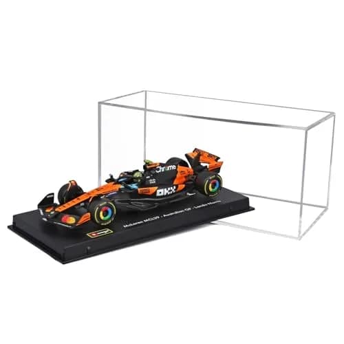 Bburago 1:43 Race Formula McLaren MCL39 w/Helmet (2025) Norris #4 | Highly detailed die-cast replica for collectors and kids thumbnail 8