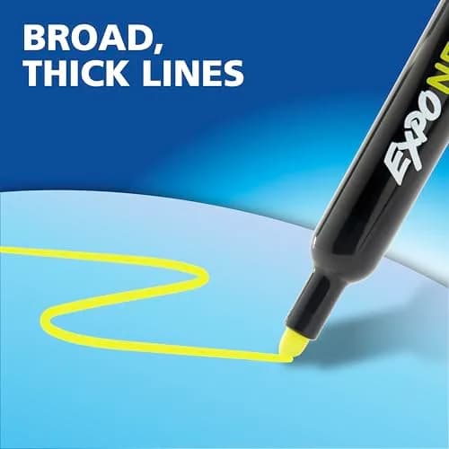 EXPO Neon Dry Erase Markers Bullet Tip Assorted Colors 30 Count (6 Packs) | Low-Odor, Vibrant Ink thumbnail 6