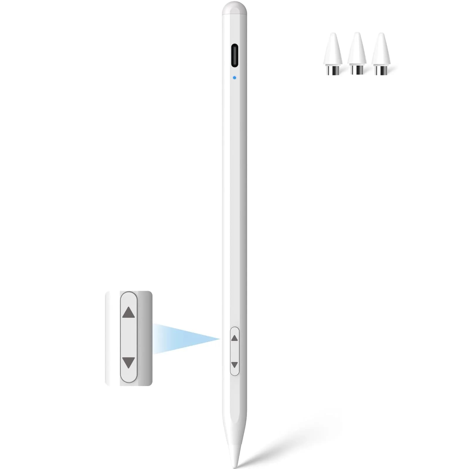 MEKO Dual-Mode Active Stylus Pen for iPhone & Android & iPad | High Precision, Fast Charge, Universal Compatibility - main product image