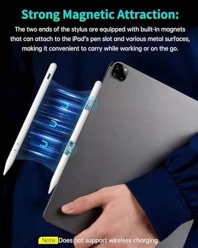 MEKO Dual-Mode Active Stylus Pen for iPhone & Android & iPad | High Precision, Fast Charge, Universal Compatibility thumbnail 6