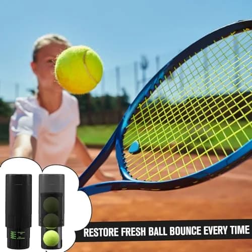 Soulchen Tennis Ball Pressurizer for 3 Balls, Black | Maintains 14 Psi Bounce thumbnail 5
