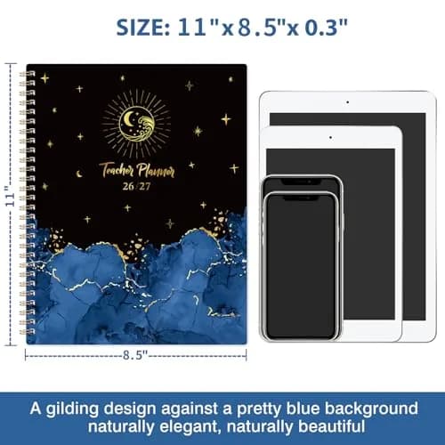 MaaIbok Teacher Planner 2026-2027 | Academic Lesson Planner, July 2026 - June 2027, 8.5'' x 11'' thumbnail 6