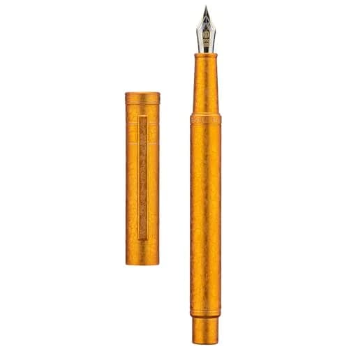 Asvine 1851 Forest Fountain Pen Golden Ice Flowers Extra Fine Nib 0.38mm (0.015in) | Smooth Ink Flow thumbnail 1