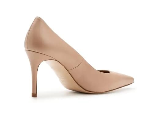 L.K. Bennett Women's Floret Pointed Courts Trench 5 Medium | Elegant Leather Slip-On Heels thumbnail 4