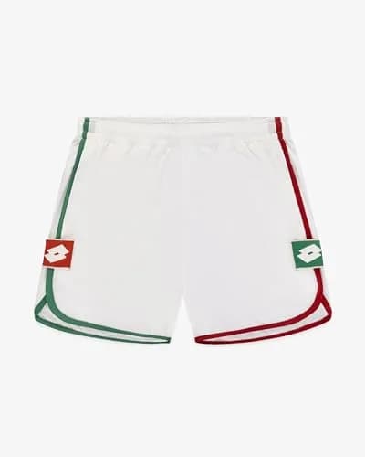 LOTTO Shorts for Men – 4-Way Stretch, Moisture-Wicking, Adjustable Drawcord, White, XX-Large | Active Sportswear thumbnail 3