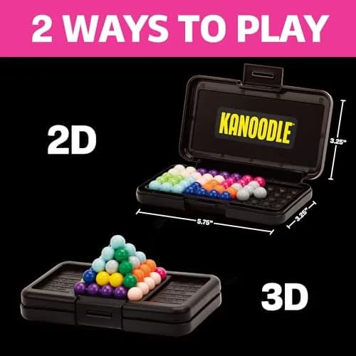 Educational Insights Kanoodle 3D Brain Teaser Puzzles Pack of 2 | Spatial Reasoning & Problem Solving thumbnail 3