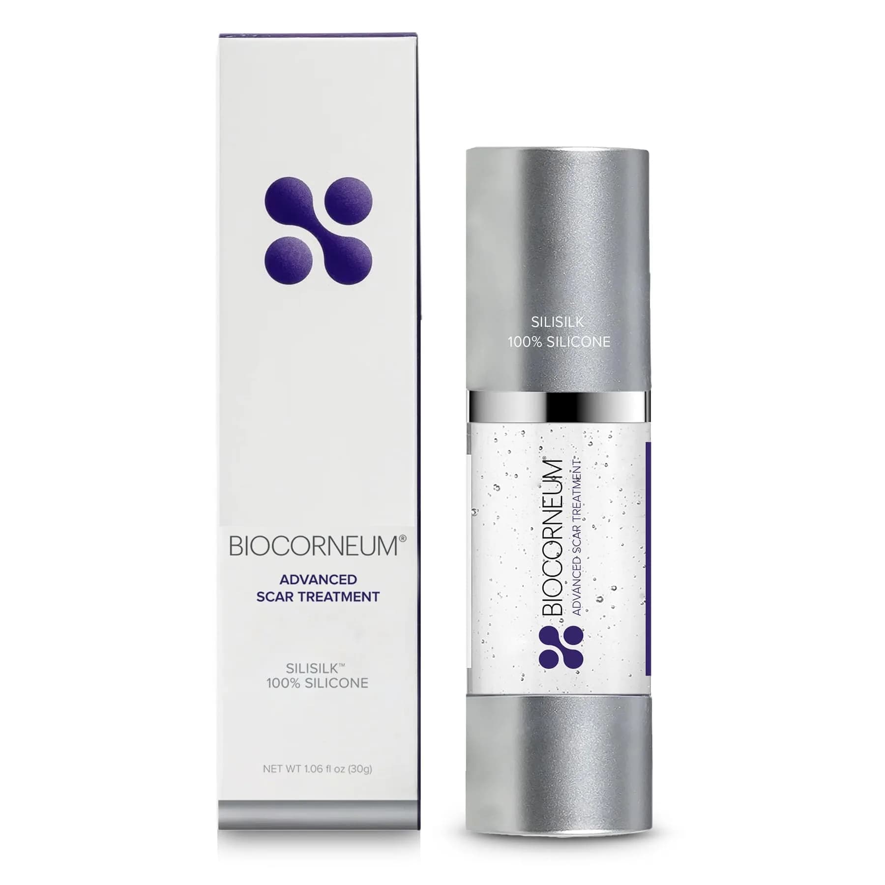 BIOCORNEUM Silisilk Silicone Scar Gel 30g (1.06 Fl Oz) | Professional-Grade Scar Refinement - main product image