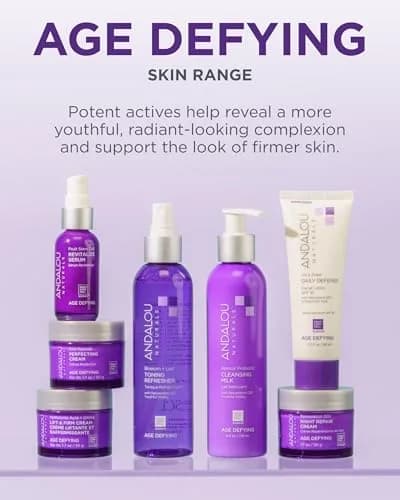 Andalou Naturals Hyaluronic DMAE Lift & Firm Skin Cream 100ml (3.4 Fl Oz) | Anti Aging Face Moisturizer thumbnail 6