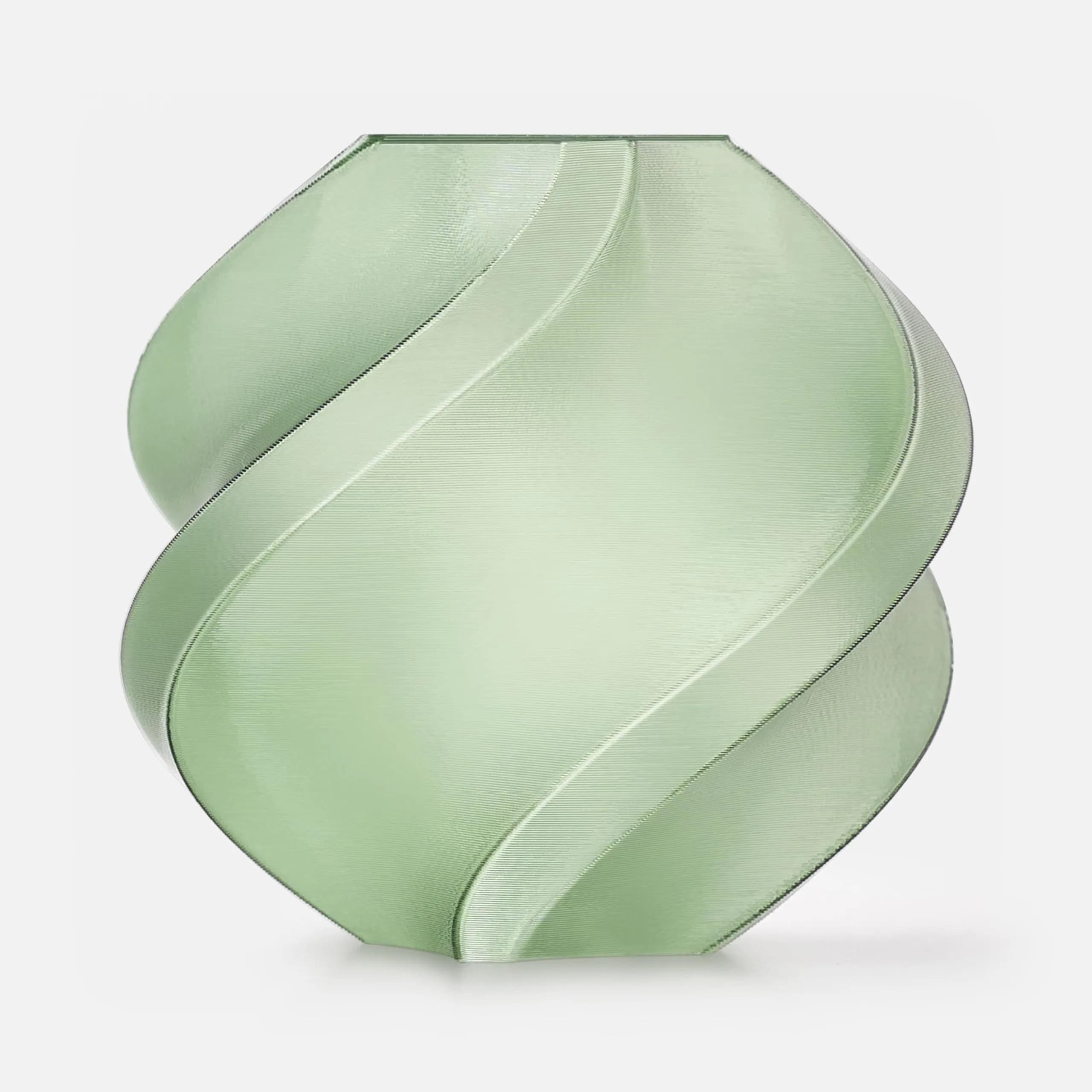 Bambu Lab PETG Translucent Filament Clear 1kg (1.75mm) | High Temp Resistance, Low Warp, for AMS & FDM 3D Printers — Translucent Olive (32500)