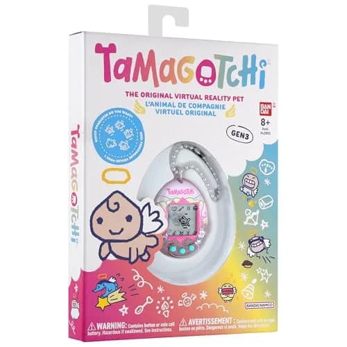 Tamagotchi Original Angel Tea Time Electronic Pet | ASTM-Tested, Non-Toxic, BPA-Free thumbnail 7