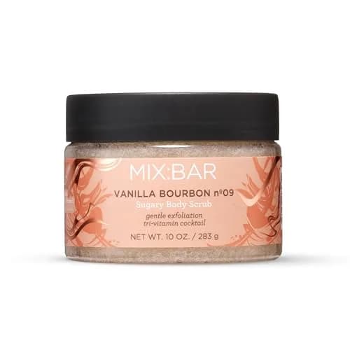 MIX:BAR Vanilla Bourbon Sugary Body Scrub 10oz | Exfoliating & Nourishing for All Skin Types thumbnail 1