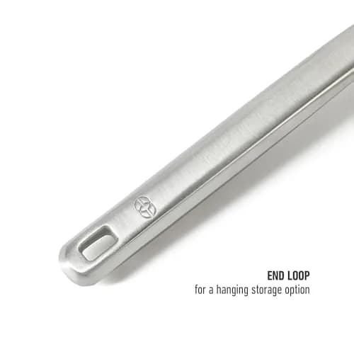 Calphalon Prime Stainless Steel Cooking Spoon | Stirring & Serving Utensil with Weighted Handle thumbnail 6