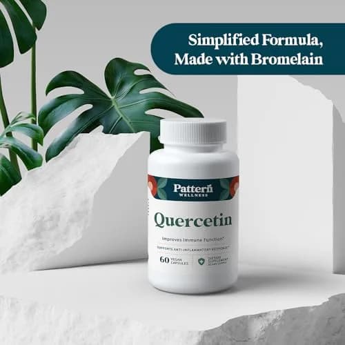 Pattern Wellness Quercetin Supplement – 180 Vegan Capsules | Antioxidant & Immune Support in India thumbnail 7