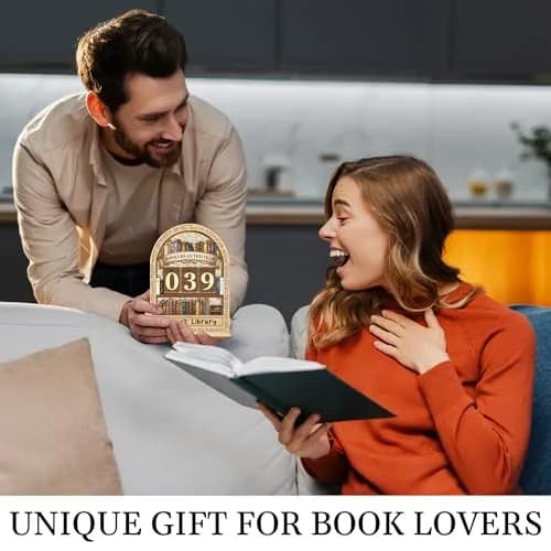 DINIZON Modern Floral Books Read This Year Counter 17.8 cm (7 Inch) | Track Reading Progress thumbnail 2