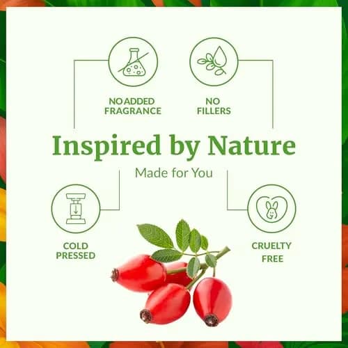 SVA Organics Rosehip Seed Oil 118 ml (4 Fl Oz) | Cold-Pressed Carrier Oil for Skin & Hair thumbnail 3