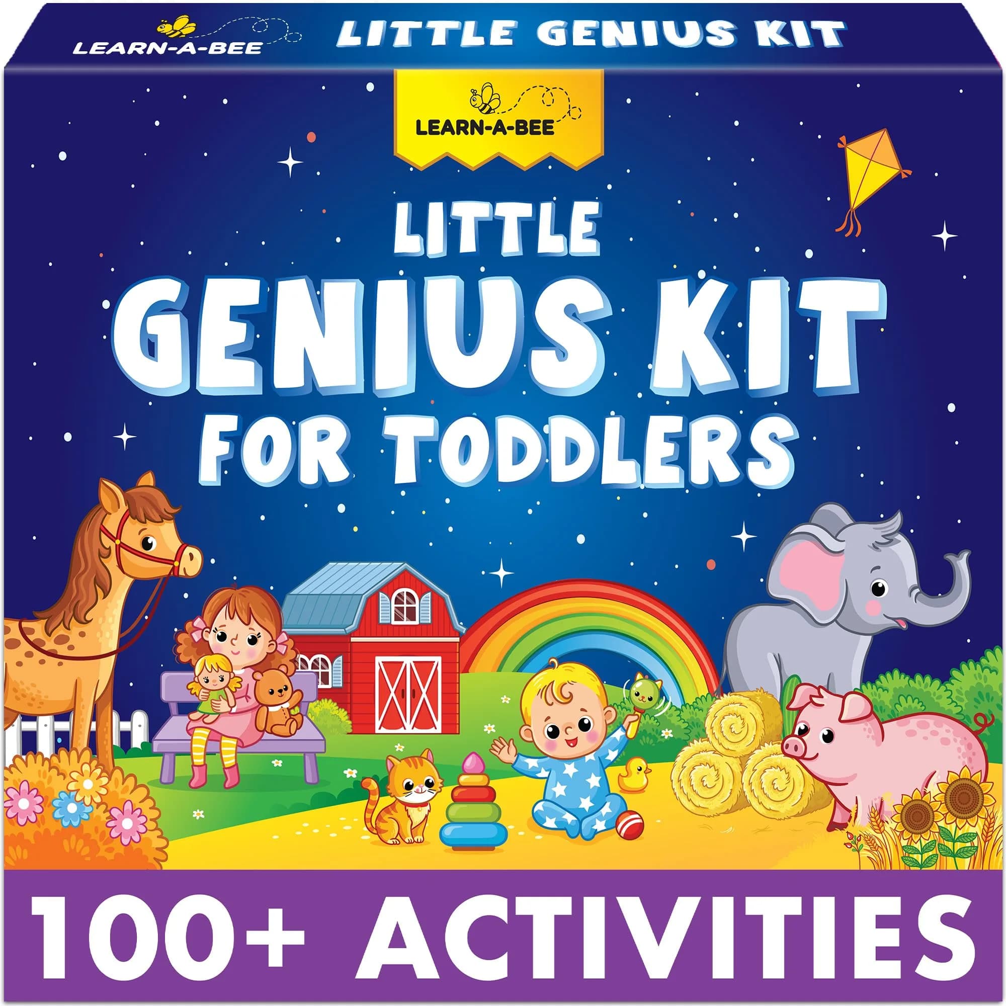 Learnabee Educational Learning Toy for 3 Year Olds | Screen-Free Cognitive & Socio-Emotional Development — Toddler