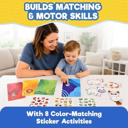 Learnabee Little Genius Kit for Toddlers | 100+ Activities for Ages 1-3, Screen-Free Fun thumbnail 4
