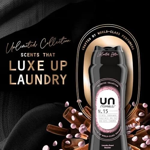 Downy Unstopables Unlimited Collection In-Wash Laundry Scent Booster Beads Fragrance No. 15, 600ml (21.1 oz) | Fine Fragrance, Long-Lasting Fresh Scent Beads thumbnail 2