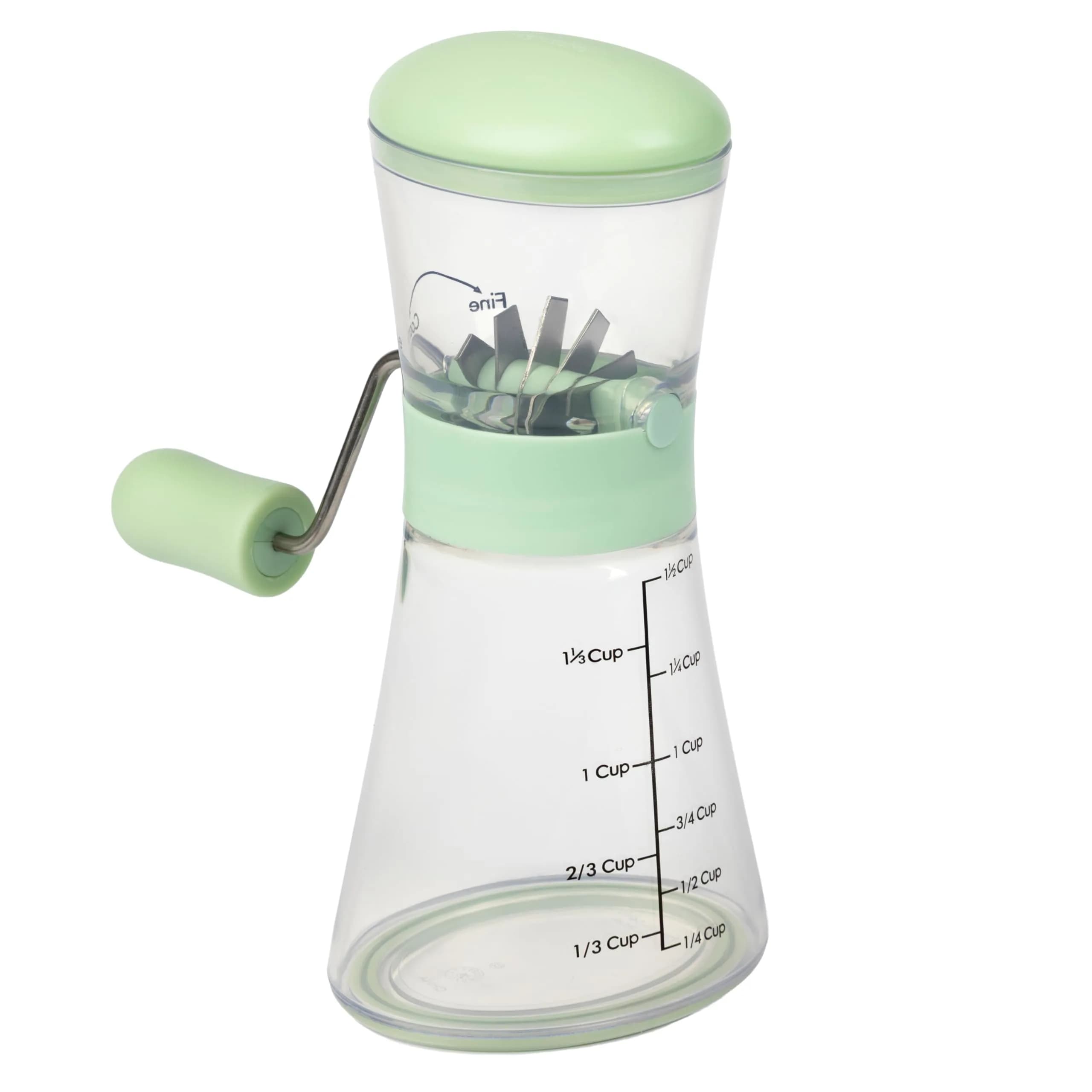 Prepworks by Progressive Nut Chopper with Non-Skid Base, Pistachio | Fine & Coarse Chop - main product image
