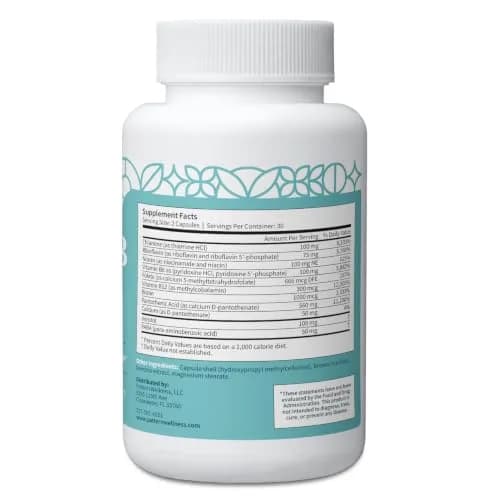 Pattern Wellness Vitamin B Complex Supplement – 180 Capsules | Supports Energy & Wellness thumbnail 3