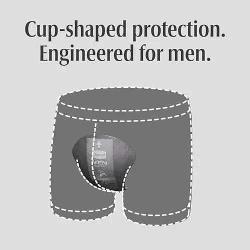 Depend Guards for Men Maximum Absorbency Incontinence Pads 104 Count | OdorBlock Technology thumbnail 4