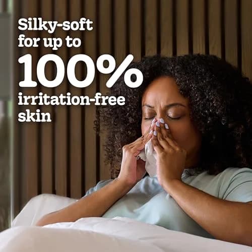 Kleenex Ultra Soft Facial Tissues, 6 Flat Boxes, 180 Tissues per Box (1080 Tissues Total) | Hypoallergenic & Dermatologist Tested thumbnail 5