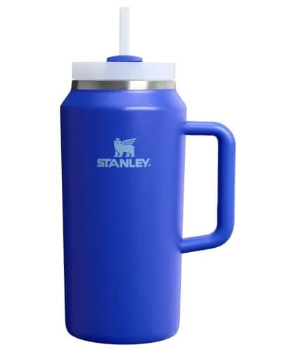 STANLEY Quencher H2.0 FlowState Tumbler 1893ml (64 oz) Cobalt | Insulated Stainless Steel Cup with Handle & Straw thumbnail 1