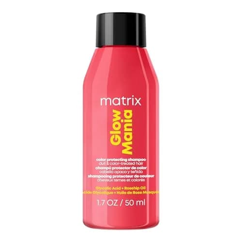 MATRIX Glow Mania Shampoo – For Color-Treated Hair, 1.7 Fl Oz | Enhances Shine & Vibrancy thumbnail 1