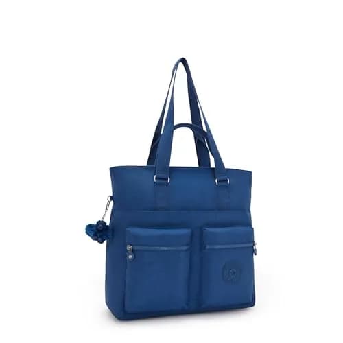 Kipling Women's India Tote Bag Casual Blue | 36.2 cm (14.75"L x 15.25"H x 7"D) thumbnail 4