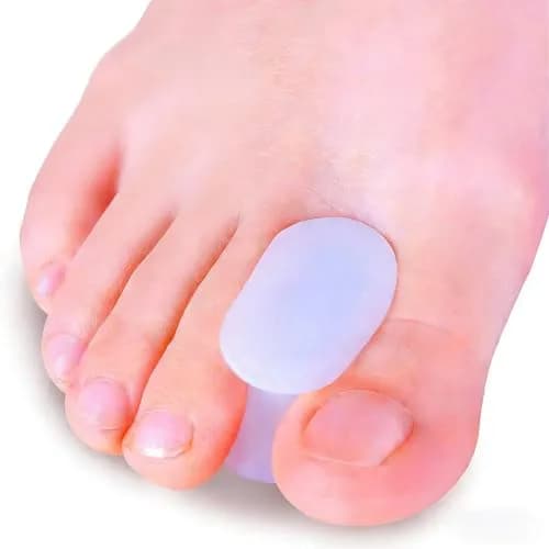 Povihome Gel Toe Spacers Separators Large 16 Pack (8 Pairs) | Bunion Corrector for Overlapping Toes thumbnail 1