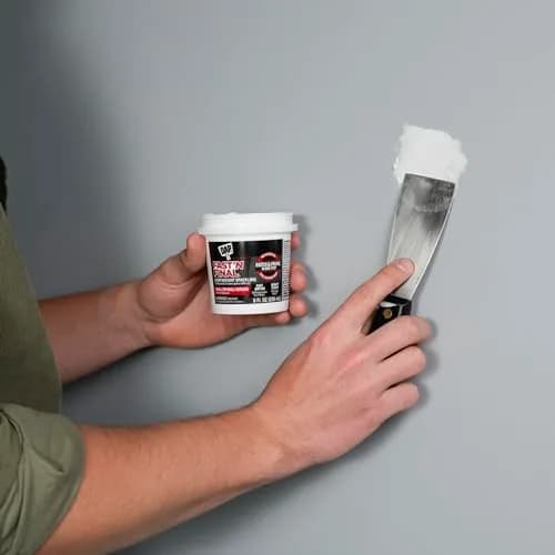 DAP Fast 'N Final Lightweight Spackling Paste 16 oz (4.54 kg) | Repairs Drywall Holes & Cracks thumbnail 5