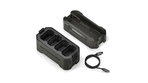 Tilta NP-FZ100 Portable Charging Station (4-Battery Kit) Green | 45W PD Fast Charging, Works with Sony FX3, A7 IV, A6700 thumbnail 9