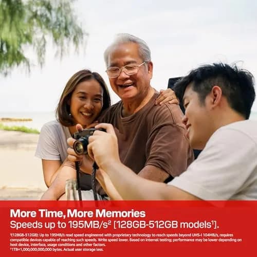 SanDisk 128GB Ultra SDHC UHS-I Memory Card - Full HD Video & Fast Transfers thumbnail 4