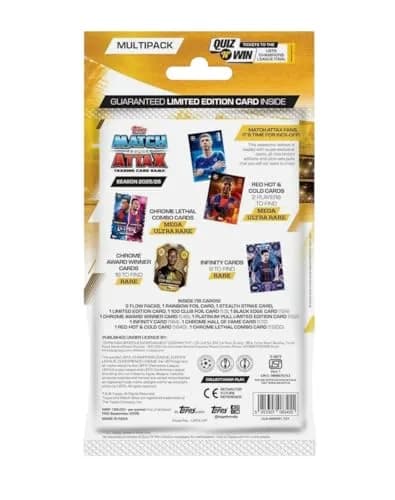 Topps Match Attax UEFA Trading Cards 2025/26 Multipack | 18 Cards, 6 Limited Edition, UEFA Champions League & Europa League thumbnail 2