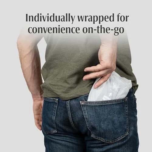 Depend Guards Incontinence Pads for Men, Maximum Absorbency, 52 Count (2.1 lb / 0.96 kg) thumbnail 8