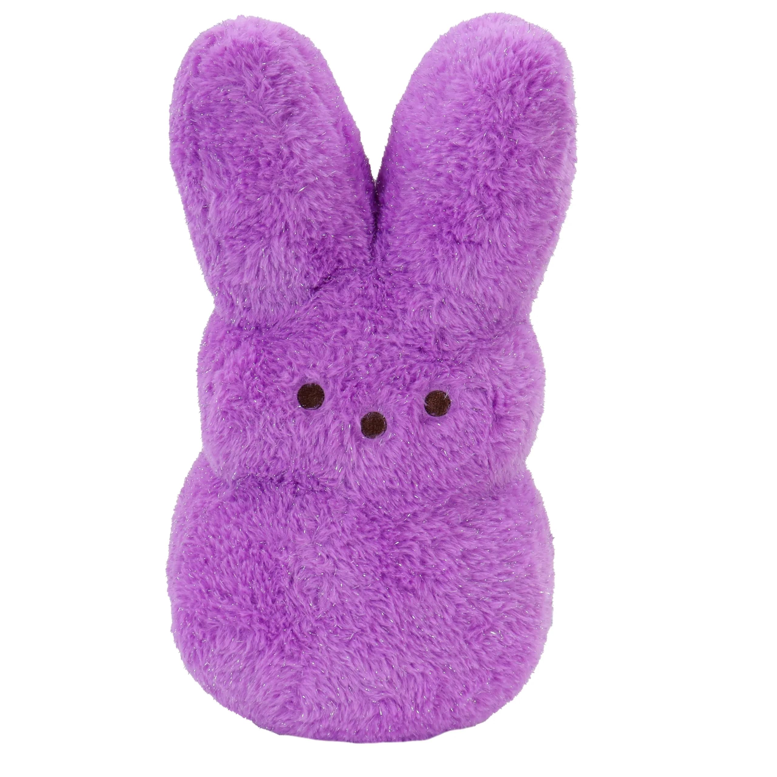 Animal Adventure 15" Shaggy Purple Bunny Peeps Plush | Huggable Ultra Soft Buddy Toy (37.5 cm) — Shaggy Purple