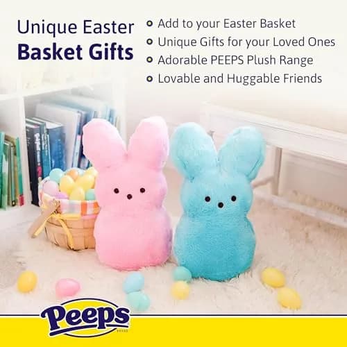 Animal Adventure 15" Shaggy Purple Bunny Peeps Plush | Huggable Ultra Soft Buddy Toy (37.5 cm) thumbnail 4