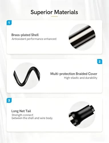 VIOY 100 FT Coaxial Digital Audio Cable RCA Male to Male Subwoofer Cable | HiFi 5.1 SPDIF Stereo Sound thumbnail 6