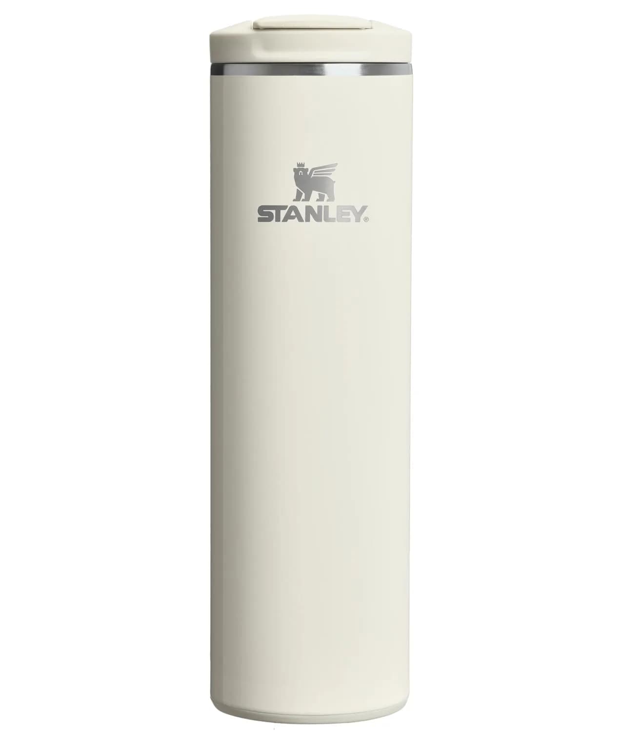 STANLEY Transit Flip Top Mug 20 oz | Lightweight, Leakproof, Cold & Hot Insulation — Cream Gloss 2.0