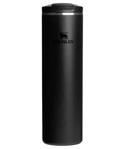 STANLEY Transit Flip Top Mug, 20 oz, Black 2.0 | Lightweight, Leakproof, Double Wall Insulation thumbnail 1