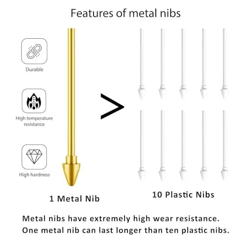 NWANTF Metal Nibs/Tips Replacement for Samsung Galaxy Tab S11/S11 Ultra S Pen | Durable, Precise, Easy to Install thumbnail 2