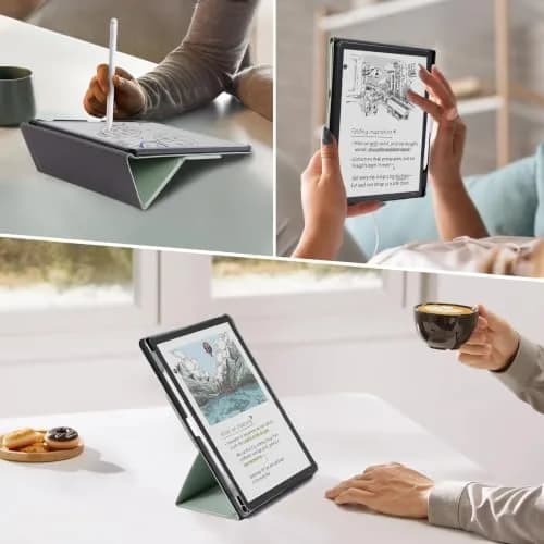 CoBak Case for 11" Kindle Scribe 3rd Gen 2025 | Waterproof PU Leather Cover with Auto Sleep Wake & Pen Holder thumbnail 7