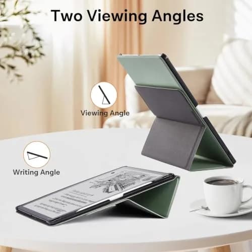 CoBak Case for 11" Kindle Scribe 3rd Gen 2025 | Waterproof PU Leather Cover with Auto Sleep Wake & Pen Holder thumbnail 3