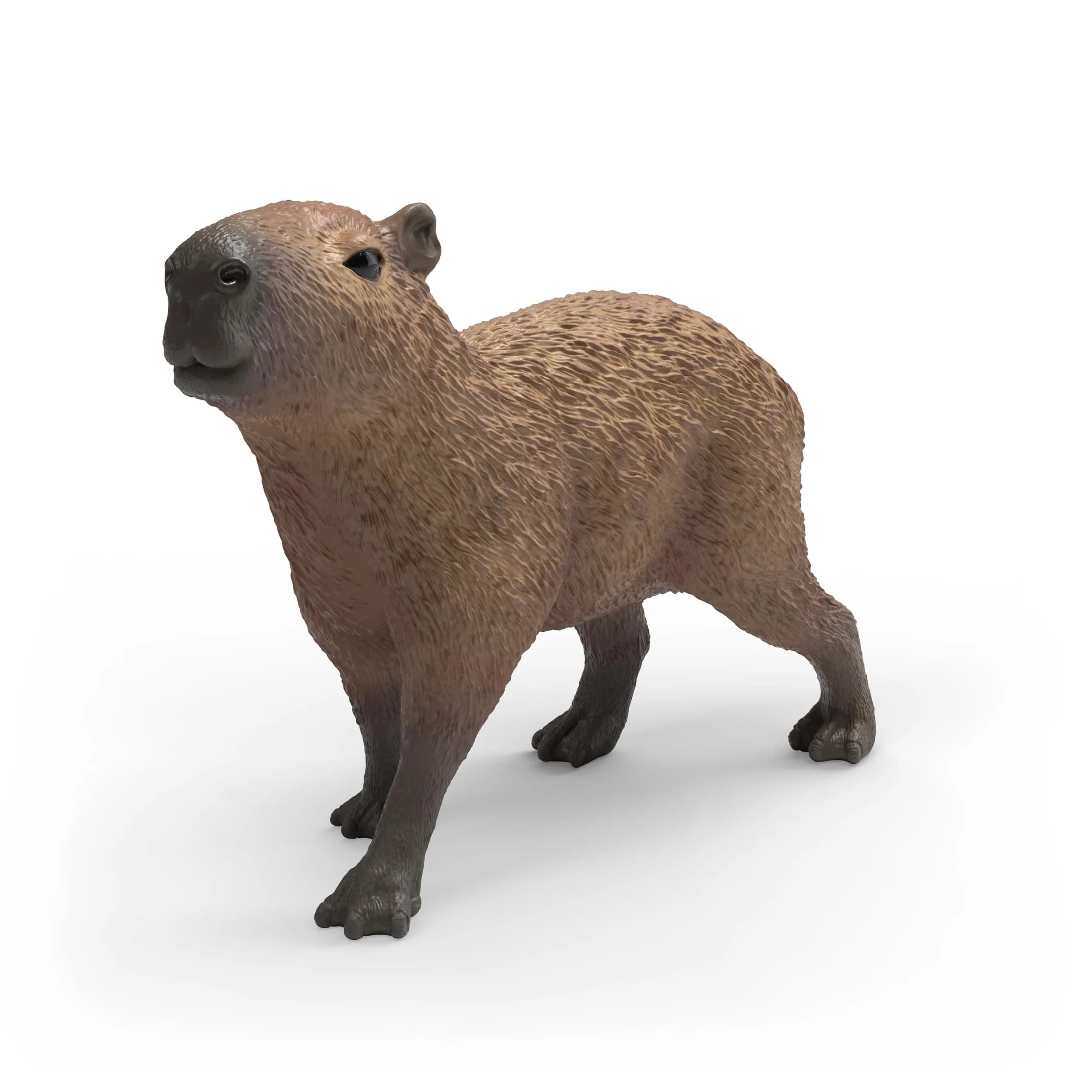Schleich Capybara Toy Figurine 5.9cm (2.3in) | Realistic Wild Life Animal for Kids Ages 3+ - main product image