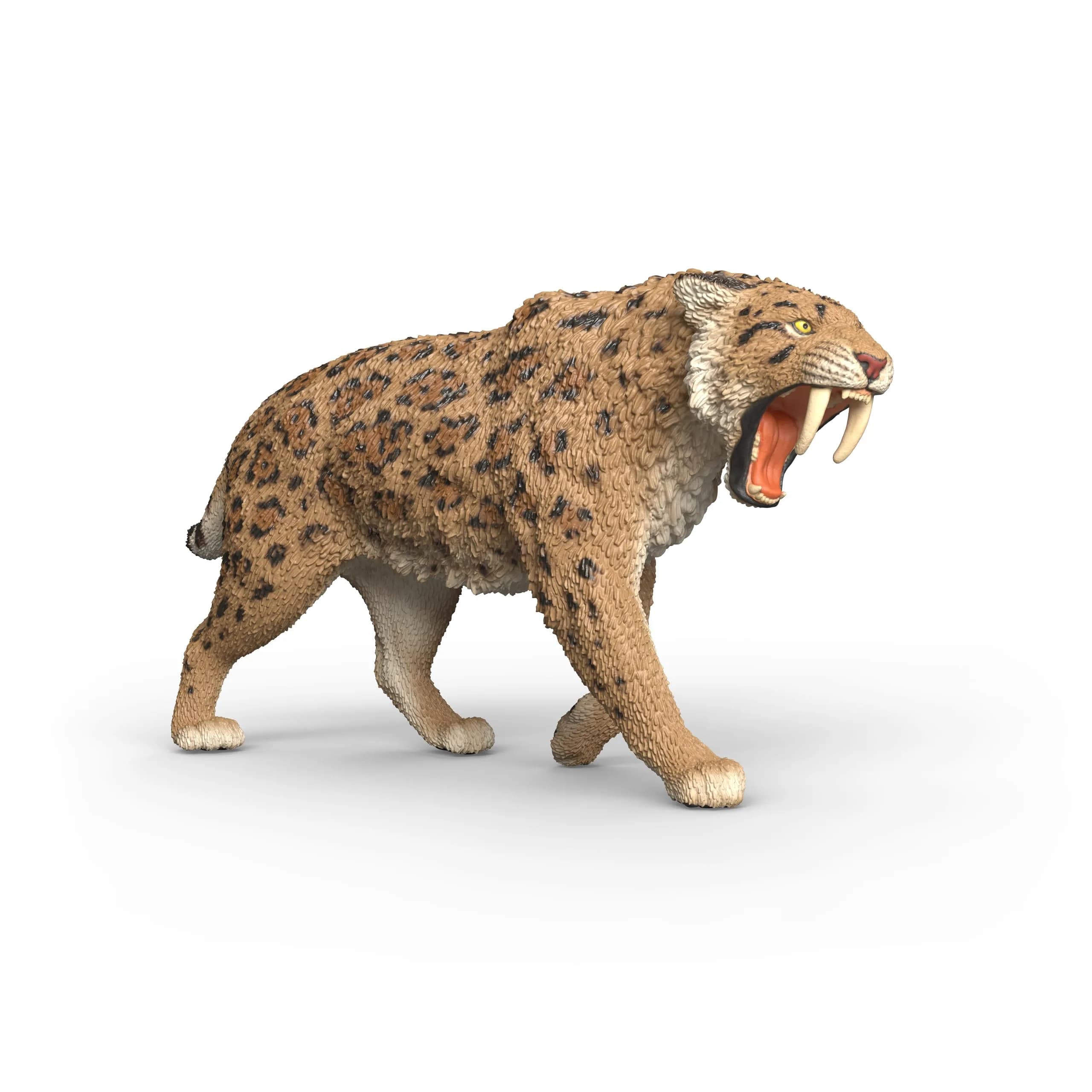 Schleich Smilodon Toy Figurine | Realistic Detail, Ages 4+ - main product image