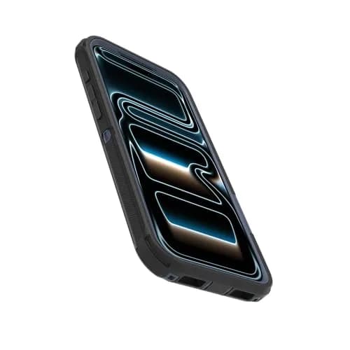 OtterBox Defender Series Case for iPhone 17 Pro Max - Rugged & Durable, Black Shadow (Black & Blue) | MagSafe Compatible thumbnail 4