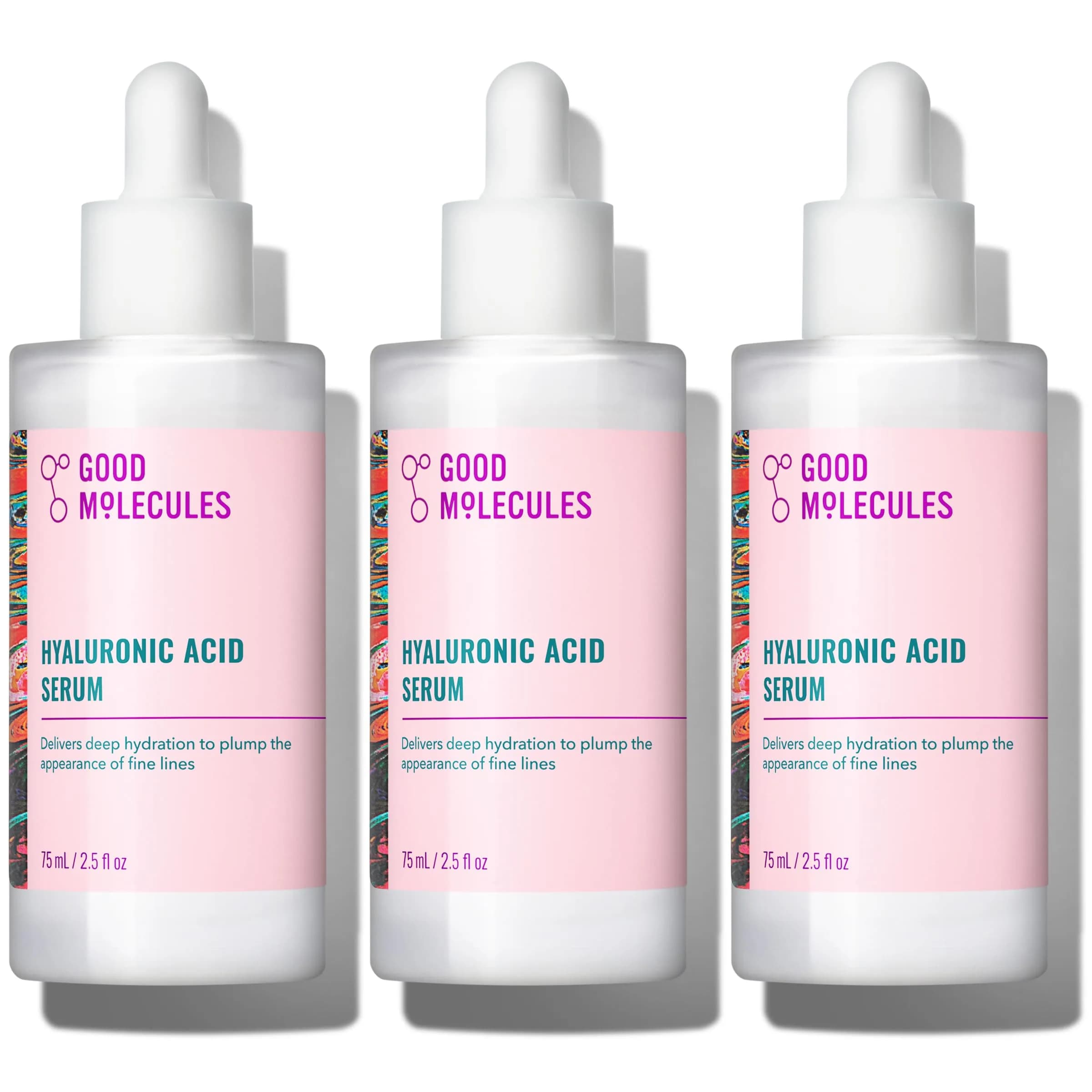 Good Molecules Hyaluronic Acid Serum for Face, 225 ml (7.59 Fl Oz) | Hydrates and Plumps Skin