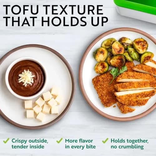 Tofuture Large Tofu Press - The Original and Best Press - Fits Two 8-16 oz | Perfect Texture & Easy Cleanup thumbnail 7
