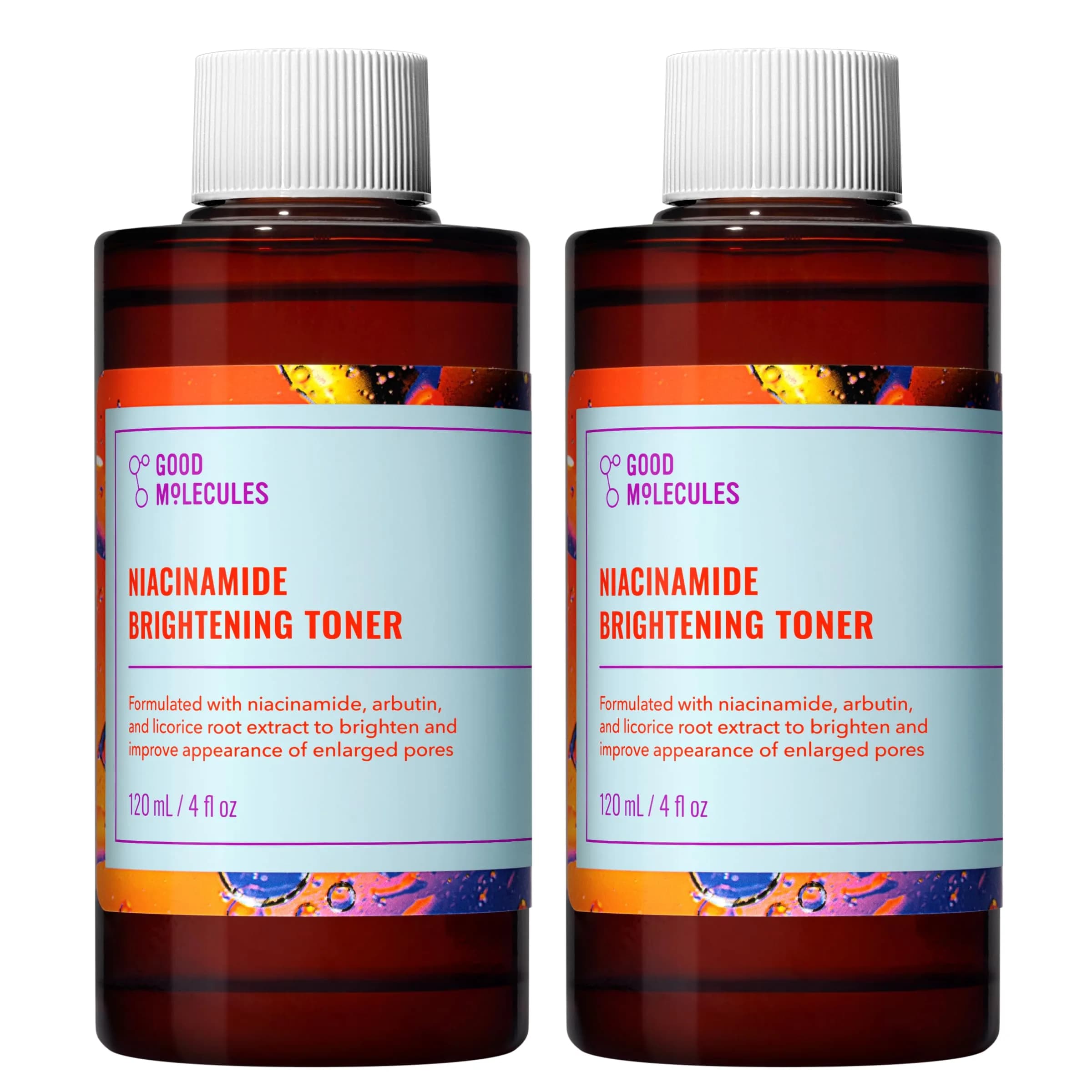 Good Molecules Niacinamide Brightening Toner with Arbutin, 240ml (8 Fl Oz) | Evens Skin Tone
