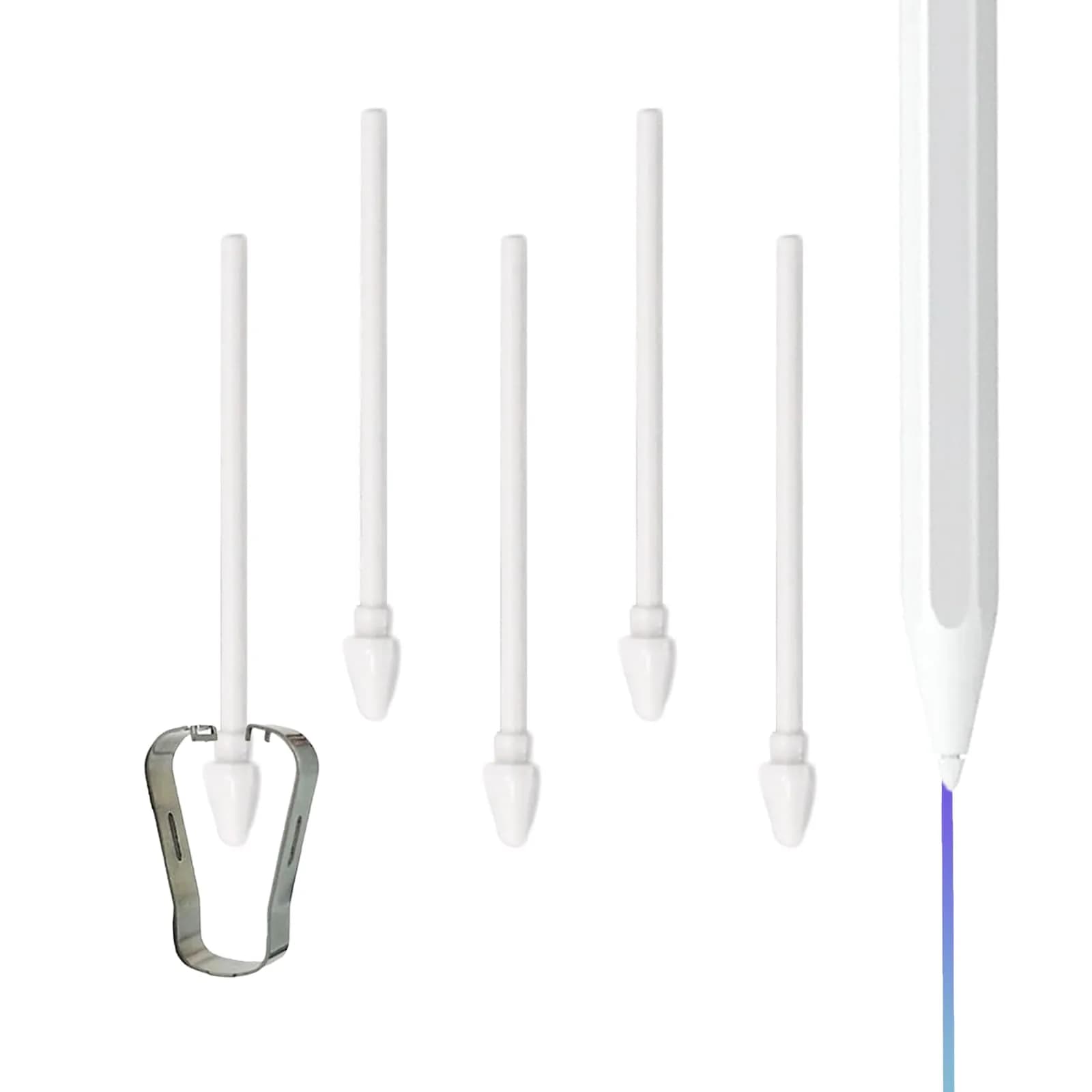 Alovexiong 5-Pack S Pen Tips for Samsung Galaxy Tab S11 Ultra Stylus with Tweezer | Replacement Nibs for Tab S11 Ultra - main product image